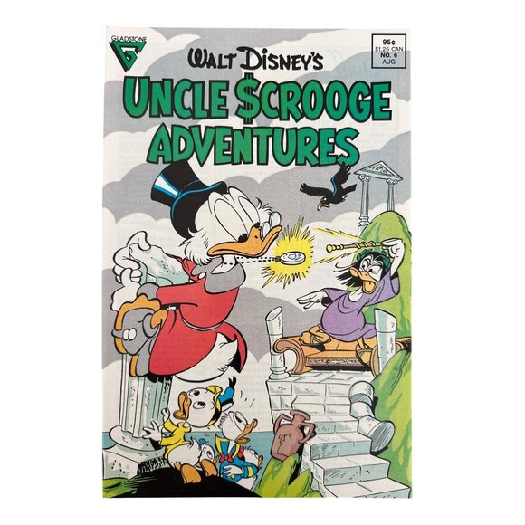 Walt Disneys Uncle Scrooge Adventures Comic #6 August 1988 Bagged Boarded - Picture 1 of 5